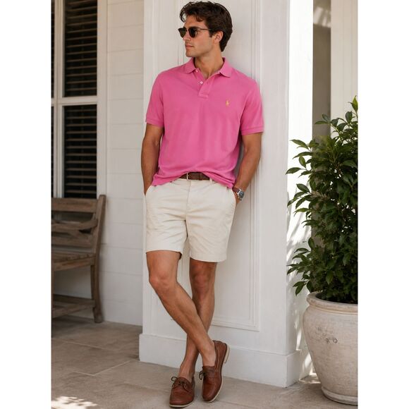 Polo by Ralph Lauren Other - CLEARANCE! Polo Ralph Lauren Pink Classic Fit Polo Shirt Men's Large 100% Cotton